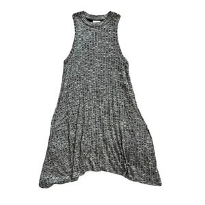 Maeve Gray Sleeveless Emerson Swing Dress M